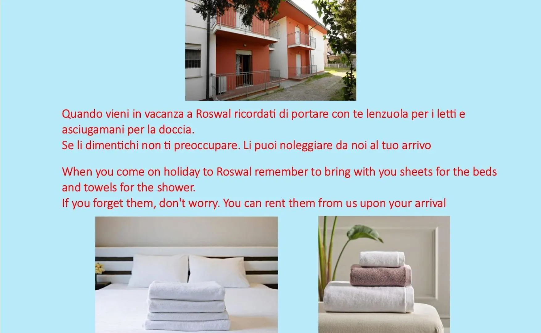 Apartment Villa Roswal Rosolina Mare Italien